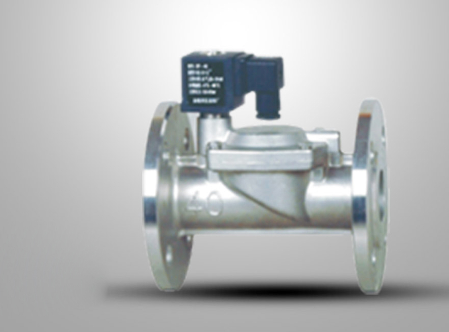 法蘭式大口徑液、氣電磁閥